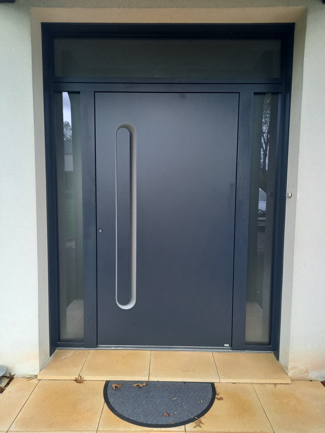 Portes d'entrée aluminium