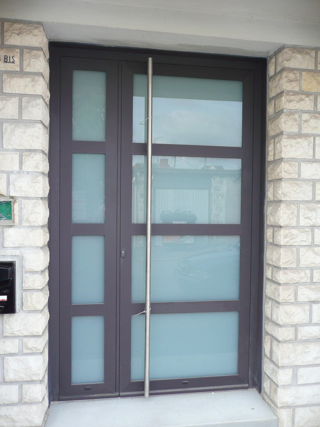 Portes d'entrée PVC