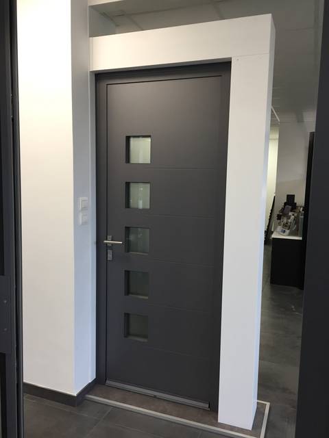 Porte d'entrée sur mesure — JLR Menuiseries Angers