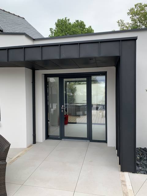 Porte d'entrée sur mesure — JLR Menuiseries Angers