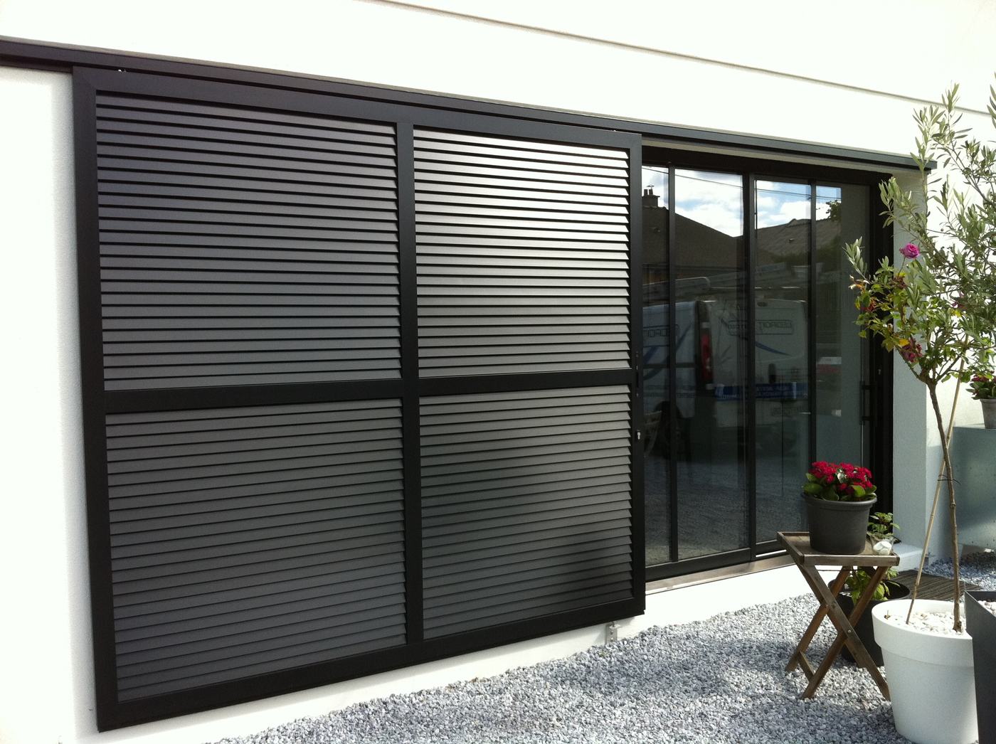 Volets aluminium battants et roulants